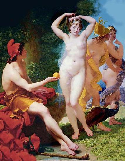 Baron Jean-Baptiste Regnault The judgement of paris Sweden oil painting art